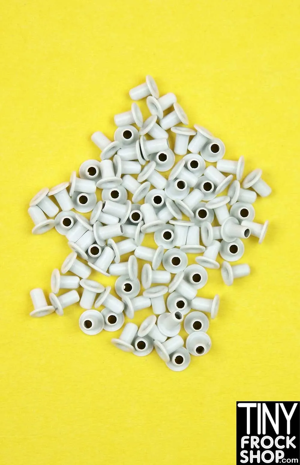 12" Fashion Doll Mini Garment, Shoe and Handbag Eyelets - Pack of 12