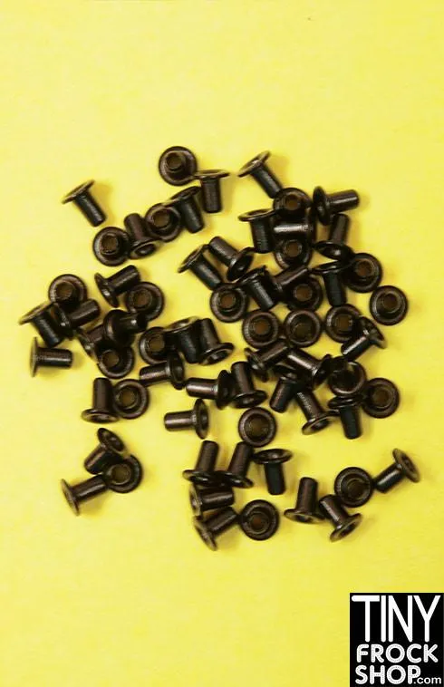 12" Fashion Doll Mini Garment, Shoe and Handbag Eyelets - Pack of 12