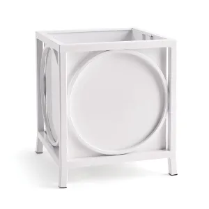 23" St Remy Planter, White
