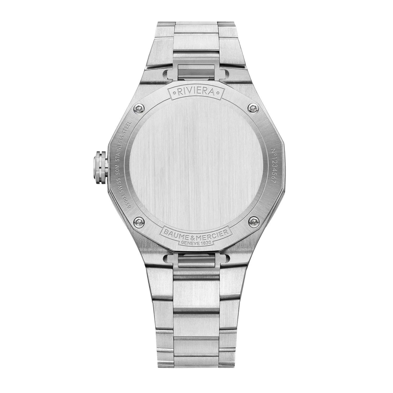 Baume & Mercier Riviera Quartz 36mm Diamond Set Watch M0A10614