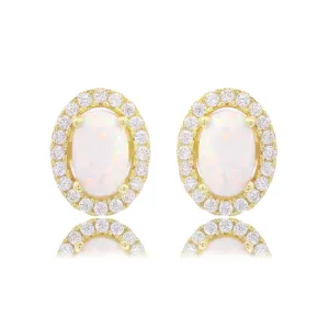BLACKWATTLE OPAL GLOW EARRINGS
