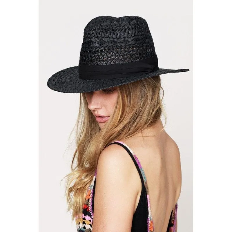 Boho chic summer panama hat