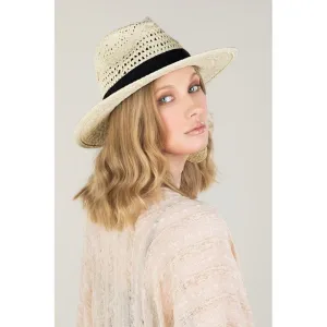 Boho chic summer panama hat