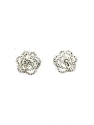 Camellia Flower Earrings