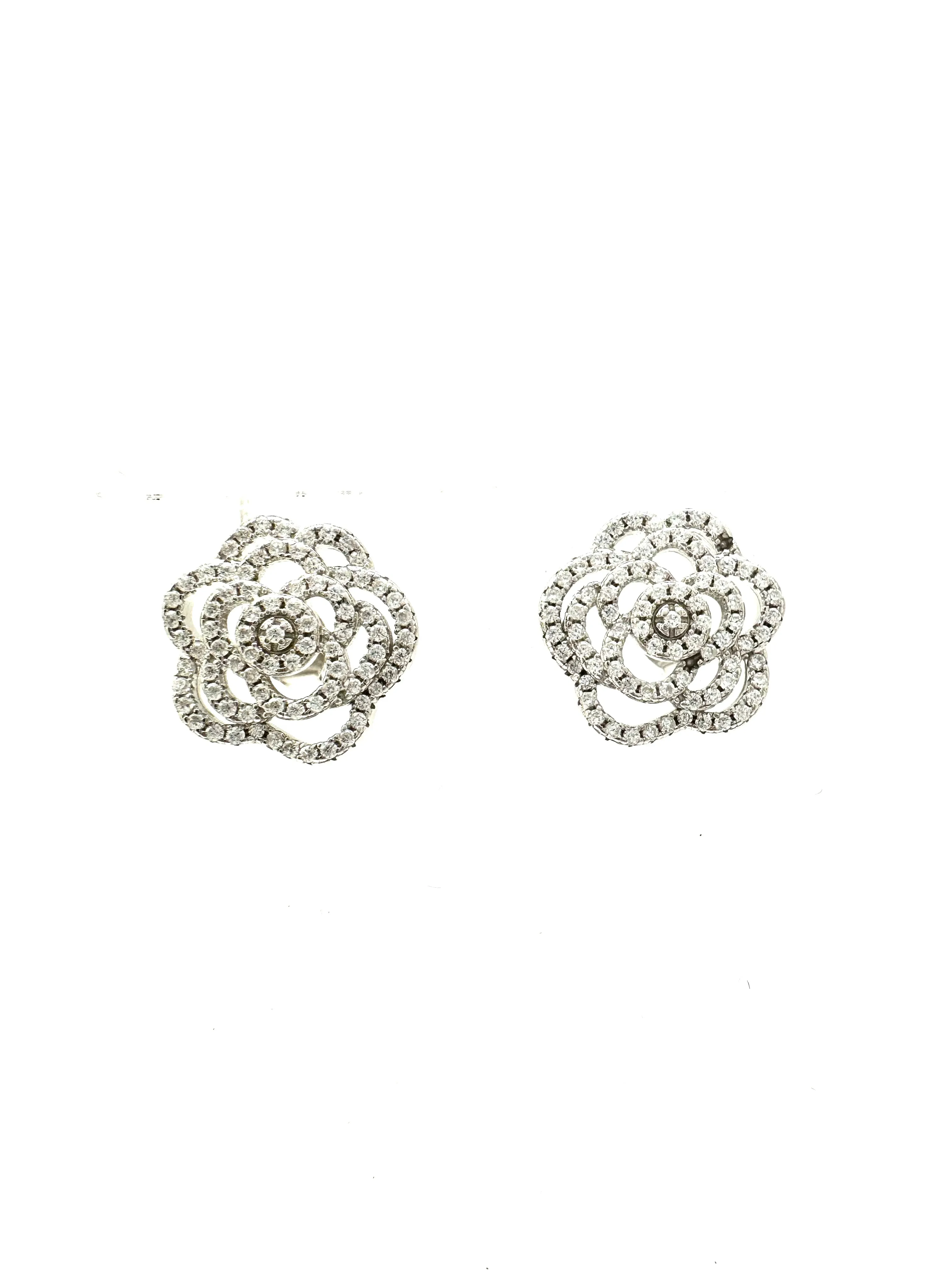 Camellia Flower Earrings
