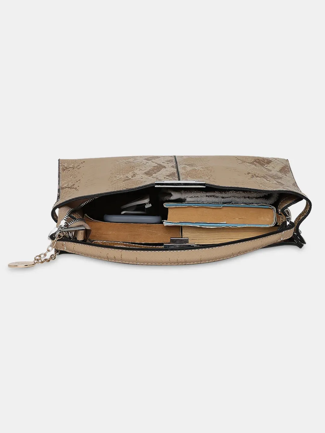 Caprese Lucia Hobo Medium Women'S Handbag Khaki