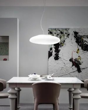 Contemporary Matte Glass Pendant Light