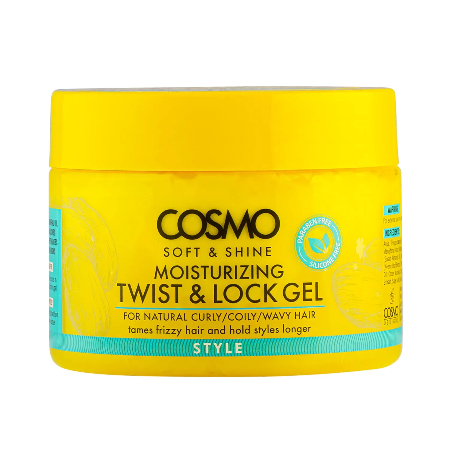 COSMO SOFT & SHINE MOISTURIZING TWIST & LOCK GEL - 325G