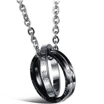 Couple Necklaces Ring lovers