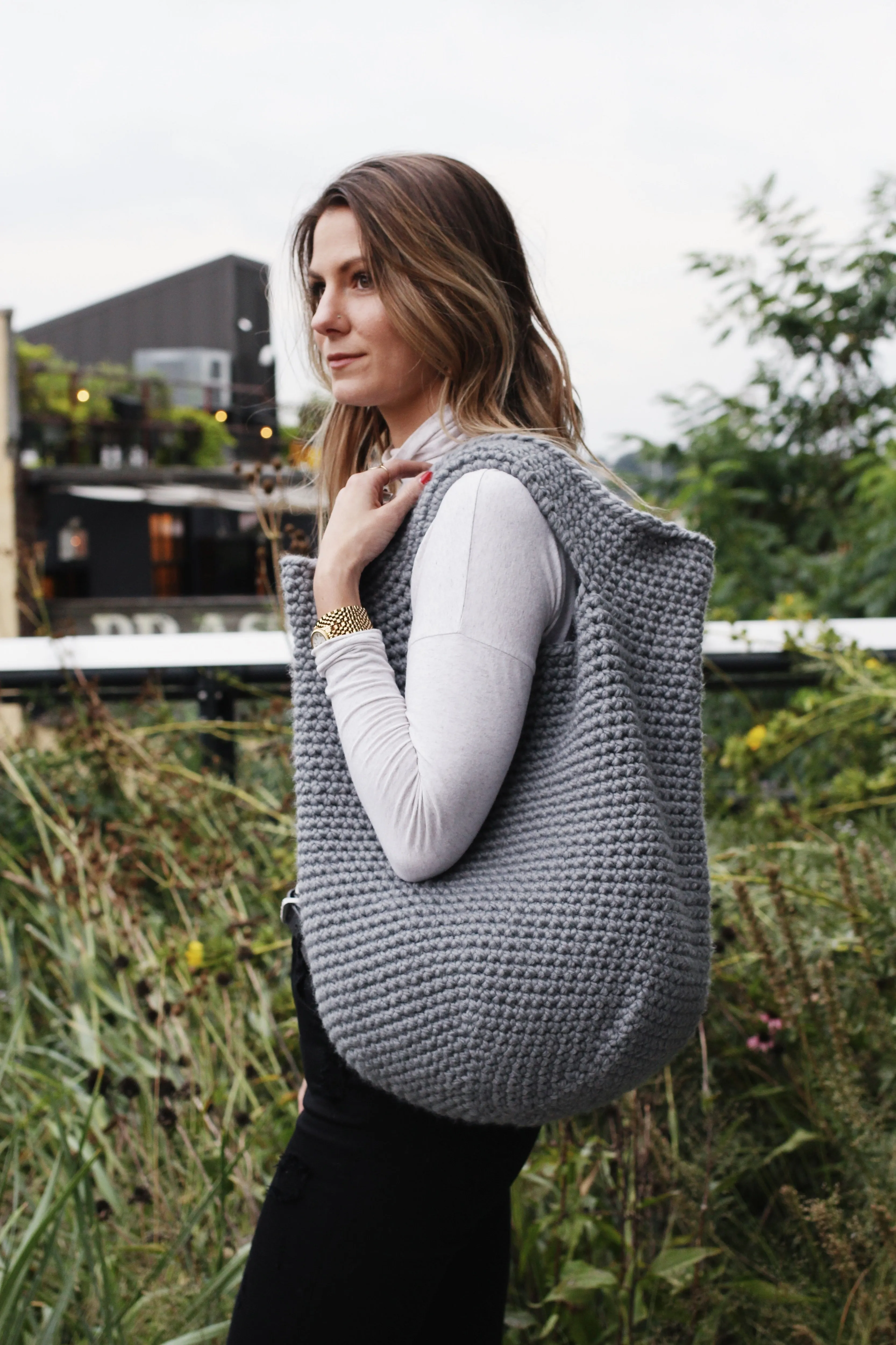 Crochet Kit - Red Hook Afternoon Shoulder Bag