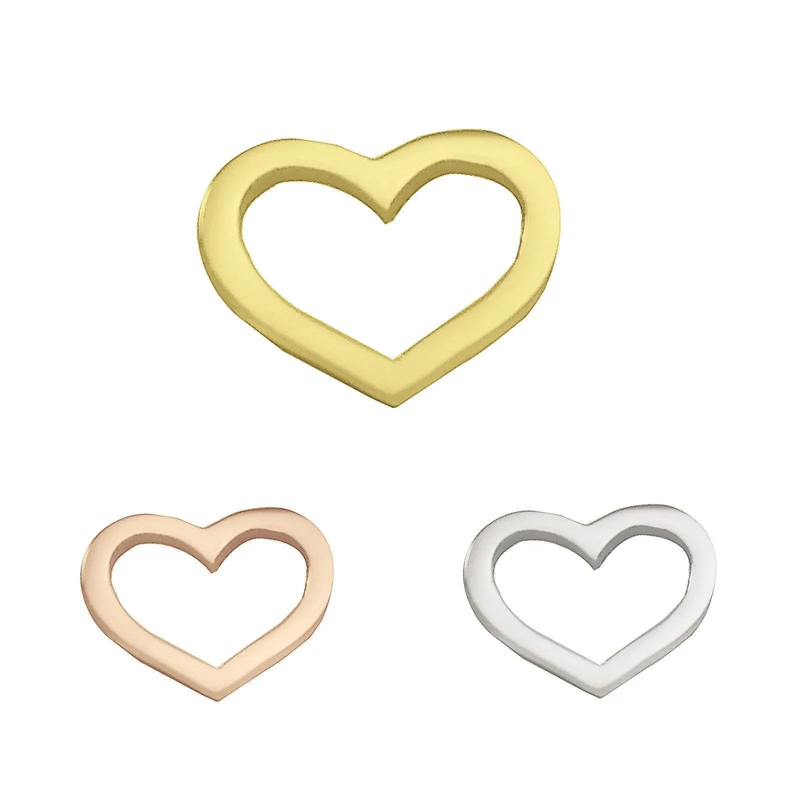 Cut Out Heart Charm for Dream Locket