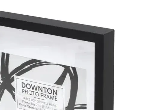 Downtown Matt Frame Black 10x15cm/4x6"