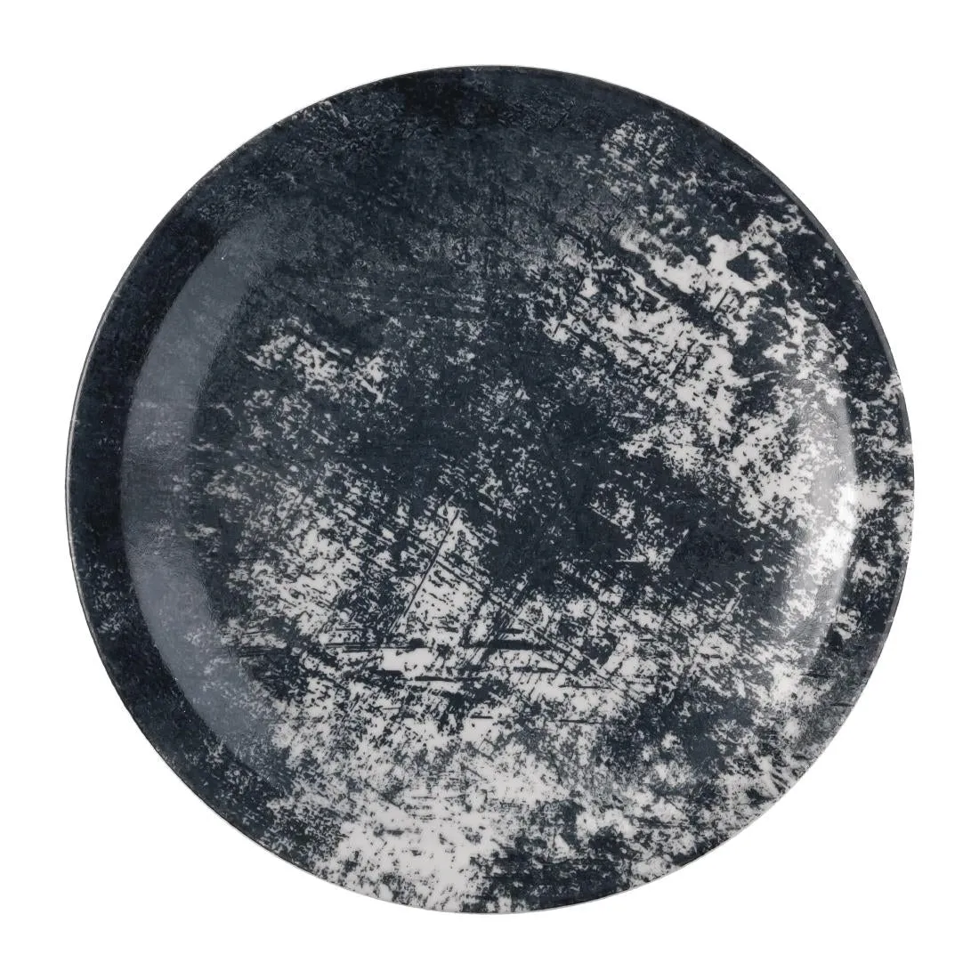 Dudson Makers Urban Nova Plate Black 229mm (Pack of 12) - FS814