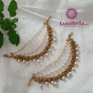 Earmattal With Peacock Design For Women