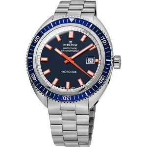 Edox Hydro-Sub Automatic Blue Dial Men's Watch 801283BUMBUIO