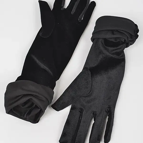 Fashion Collection, Velvet Long Opera Gloves