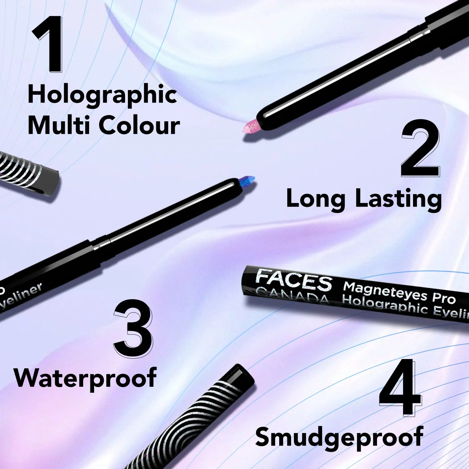 FC Magneteyes Pro Holographic Eyeliner Earthy Wonder 04 0.25g