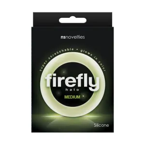 Firefly Halo Medium Cockring (Clear)