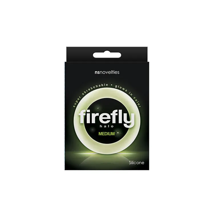 Firefly Halo Medium Glow-in-the-Dark Cock Ring