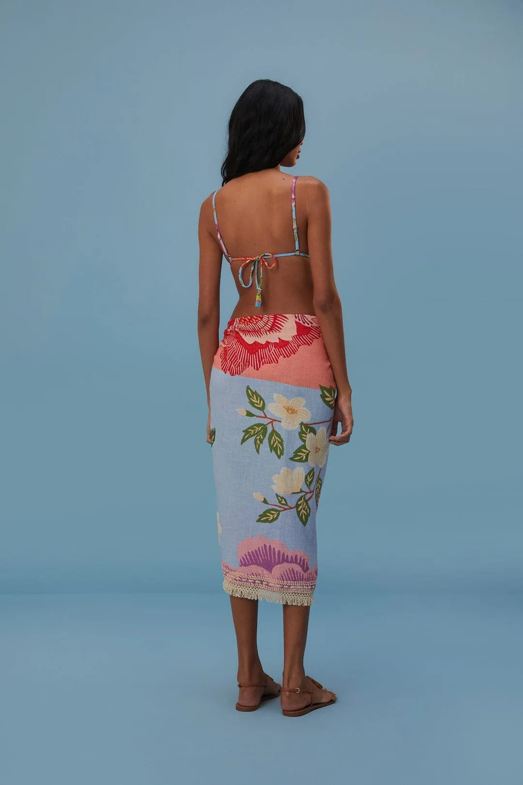 Flower Scarves Sarong