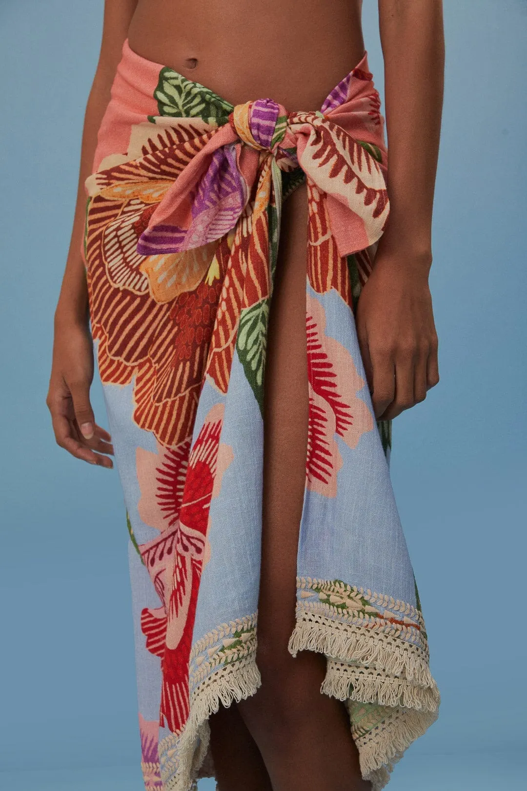 Flower Scarves Sarong