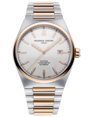 Frederique Constant Watch Highlife Automatic COSC Certified Steel Rose Gold FC-303V4NH2B