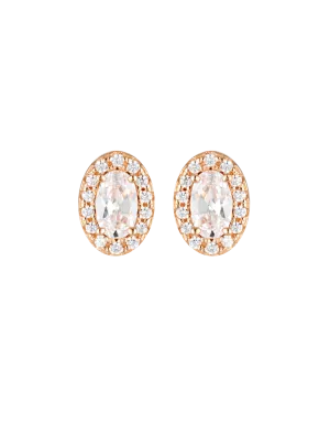Georgini Aurora Glow Earrings - Rose Gold