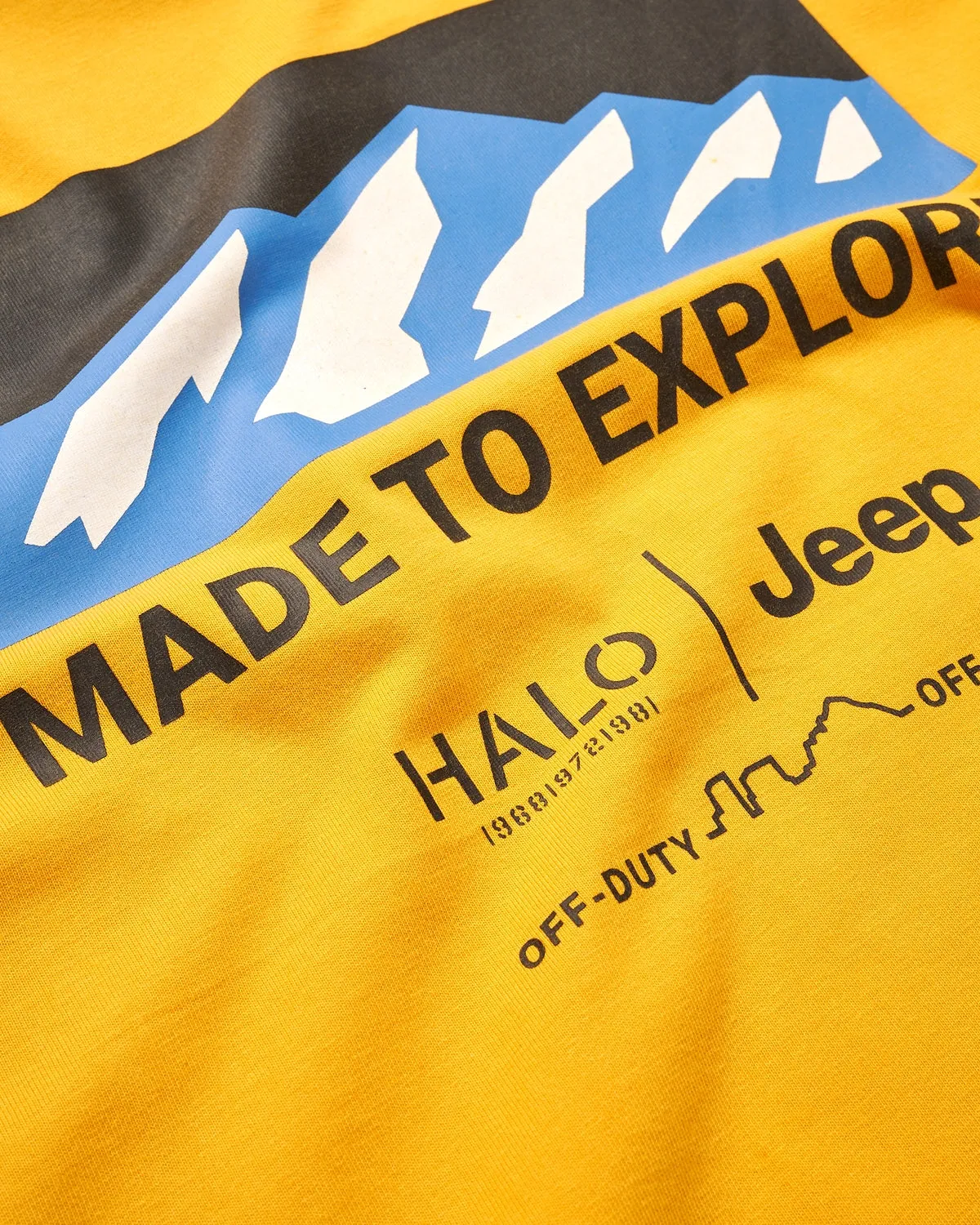 Halo Jeep T-Shirt - Golden Glow