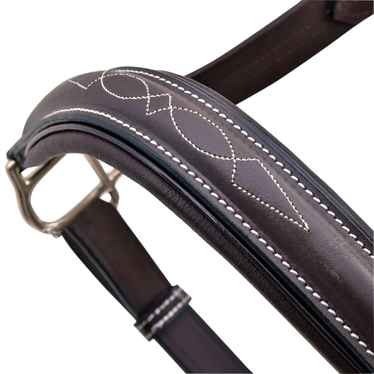 HDR Stress Free Fancy Stitch Leather Halter