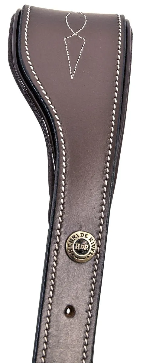 HDR Stress Free Fancy Stitch Leather Halter
