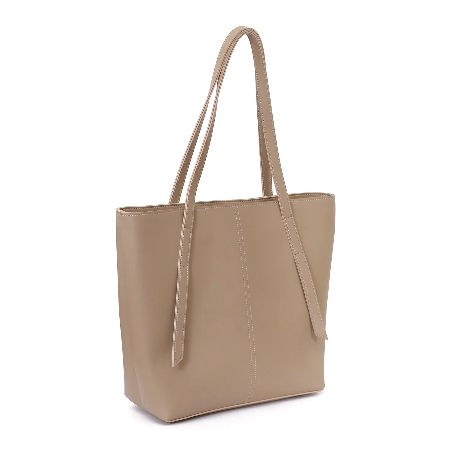 Hobo Tote Beige 3 piece