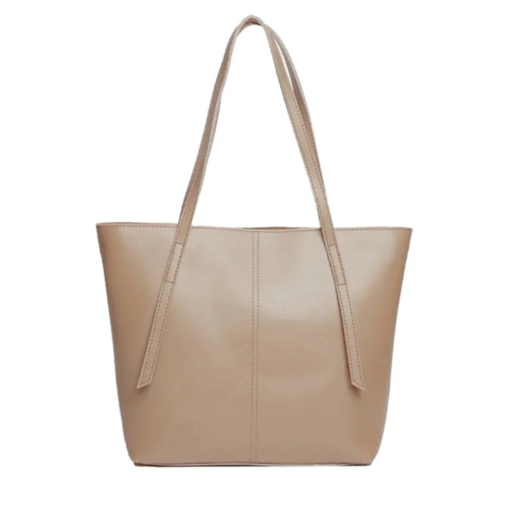 Hobo Tote Beige 3 piece