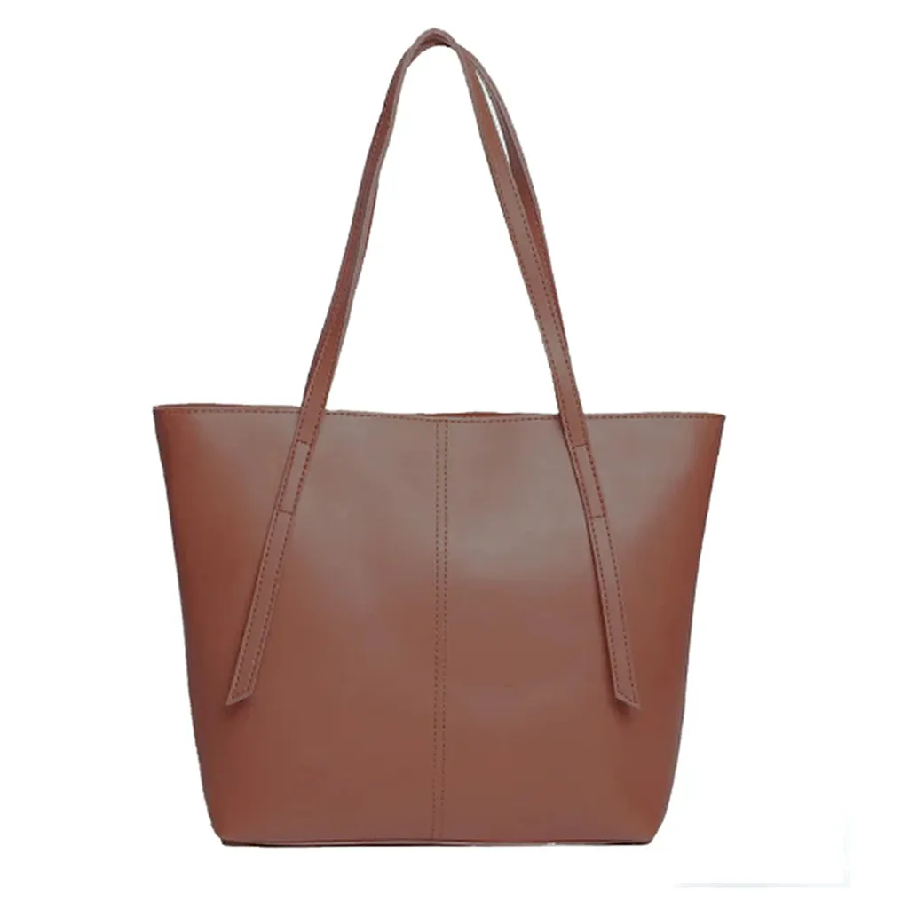 Hobo Tote Brown 3 Piece