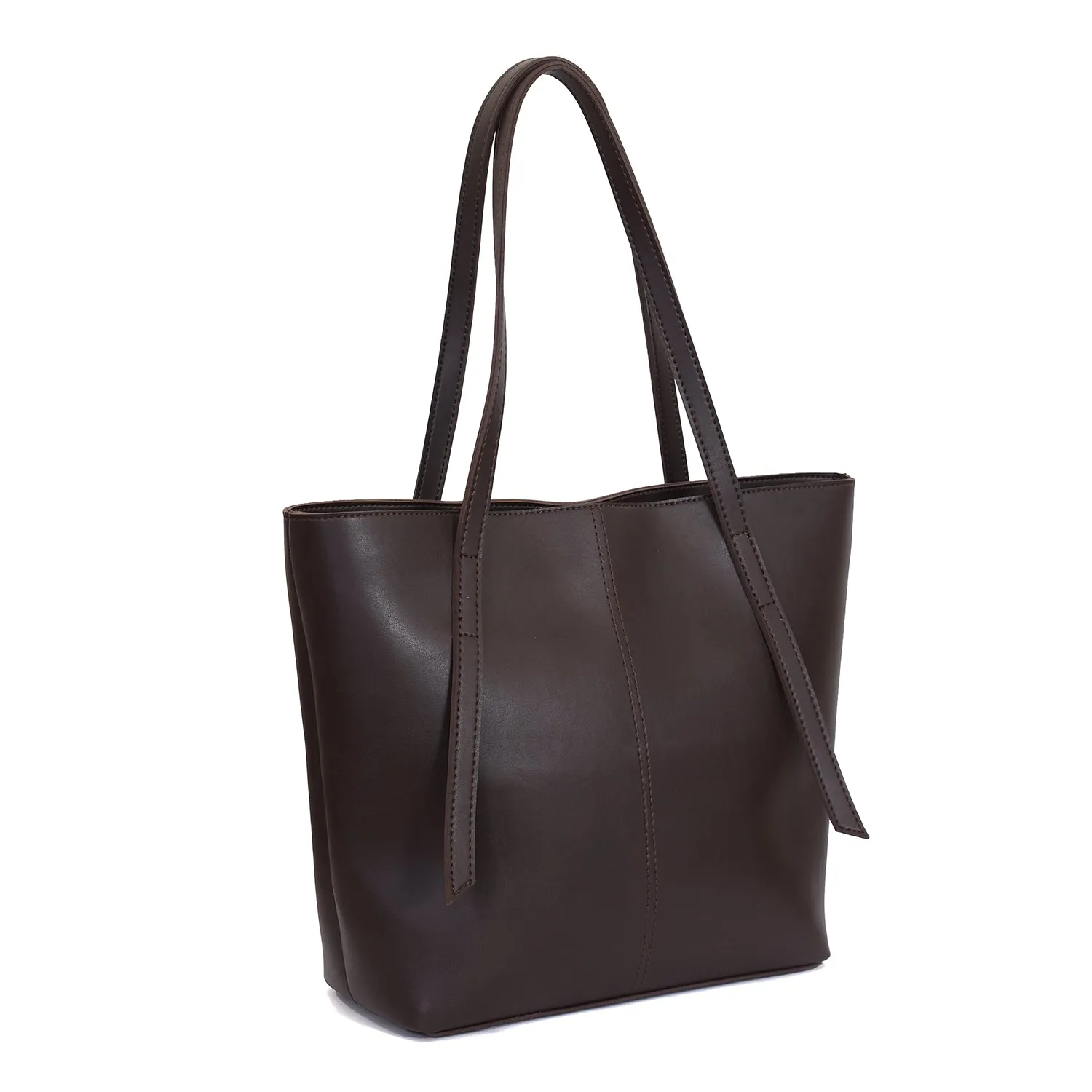 Hobo Tote Choclate Brown 3 Piece