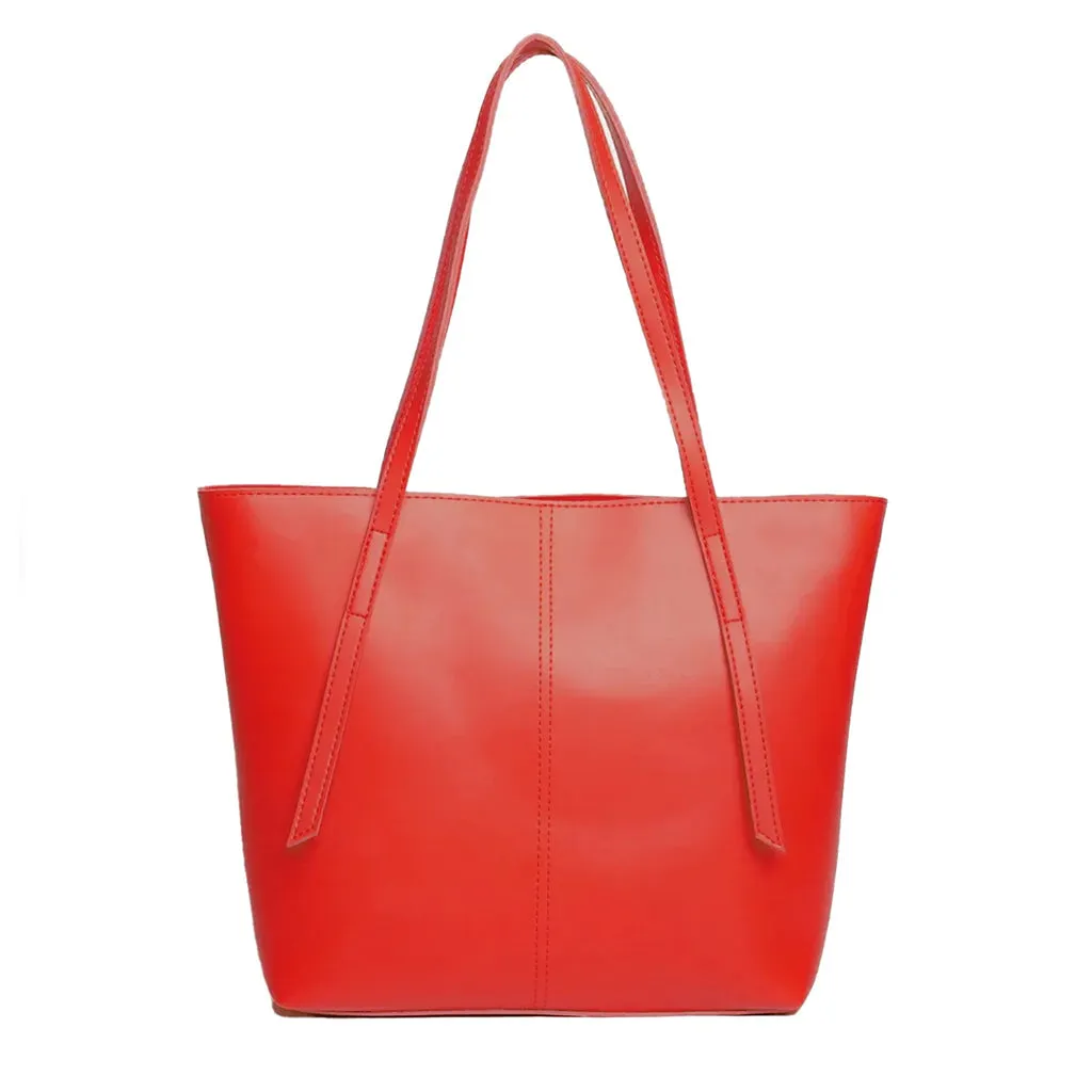 Hobo Tote Red 3 piece