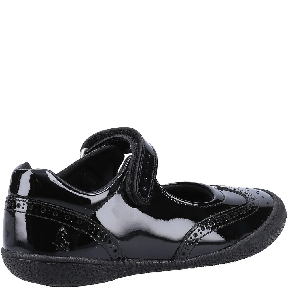 Hush Puppies Rina Patent Senior School Shoes
