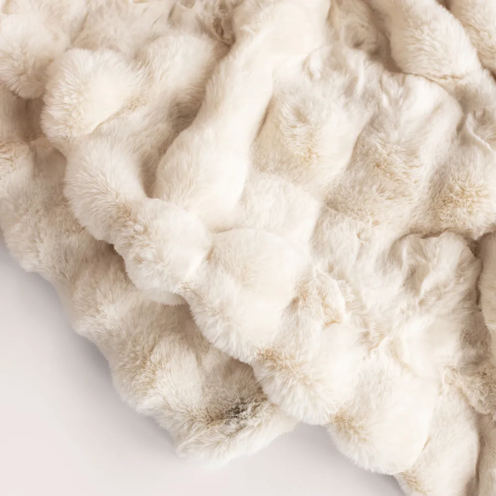 Indaba: Faux Fur Throw