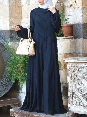 Ishya Lace Abaya Gown