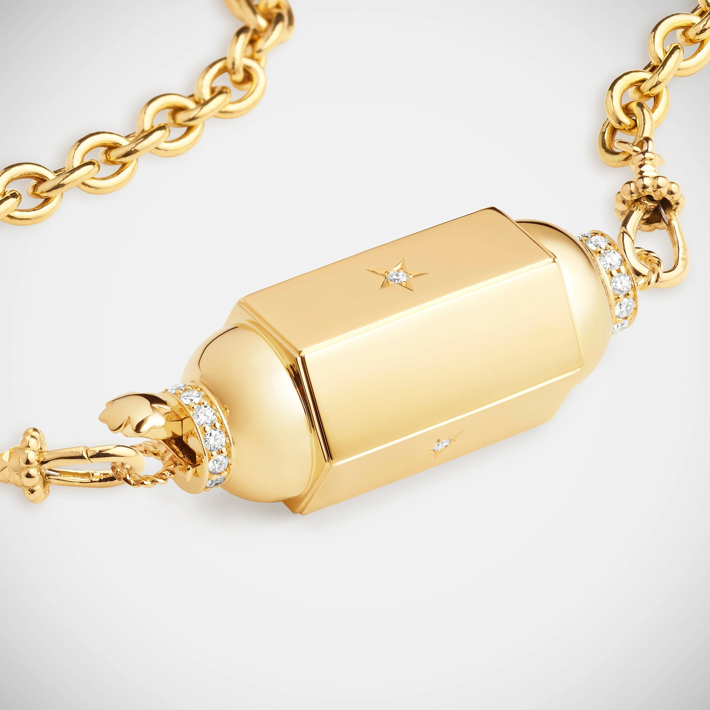 Jumbo Locket on Rosa Classic Chain