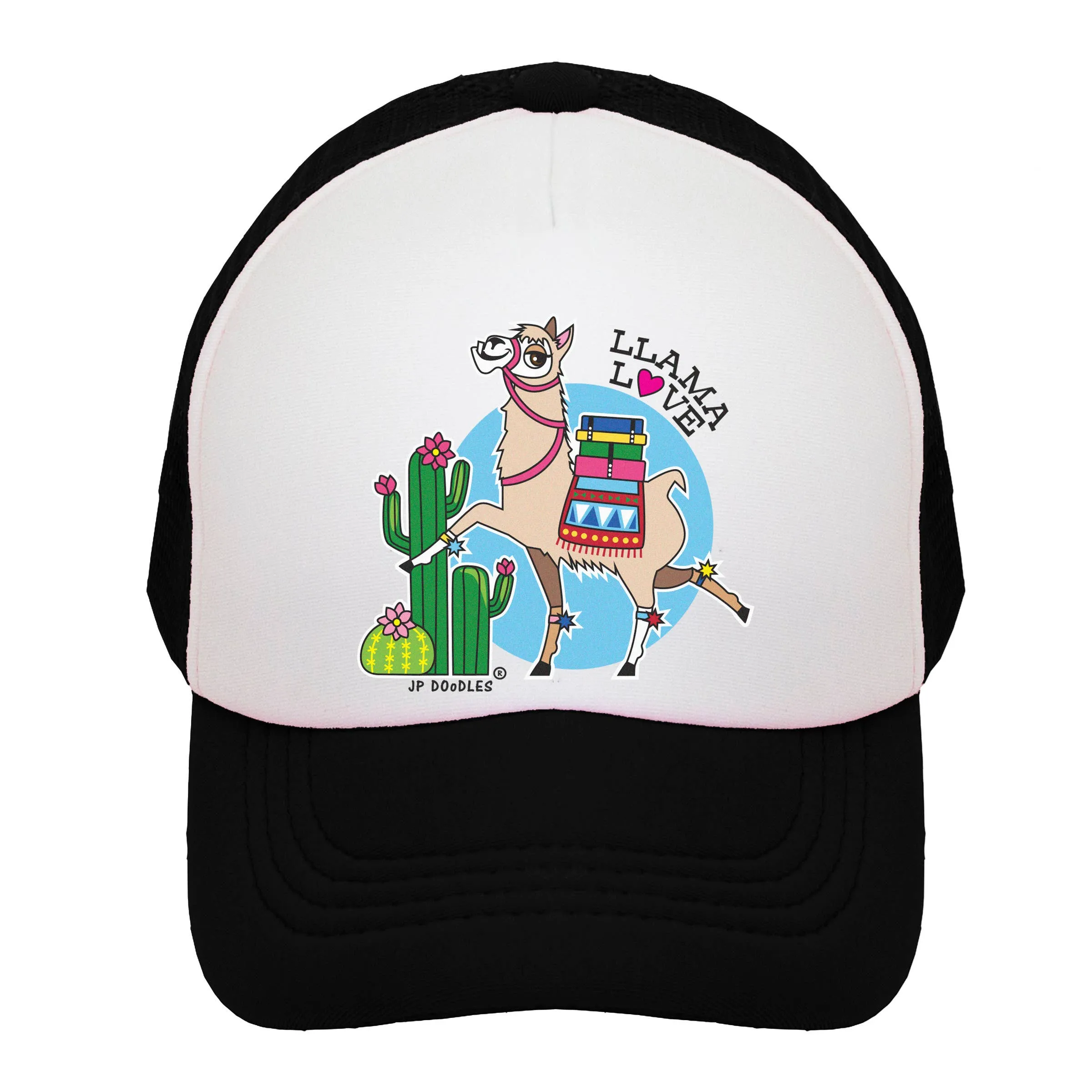 Llama Love Kids Trucker Hat