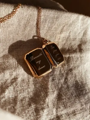 Locket ~ Beneath My Bones / Rectangular