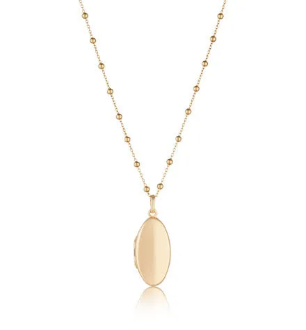 Locket Oval, Gold