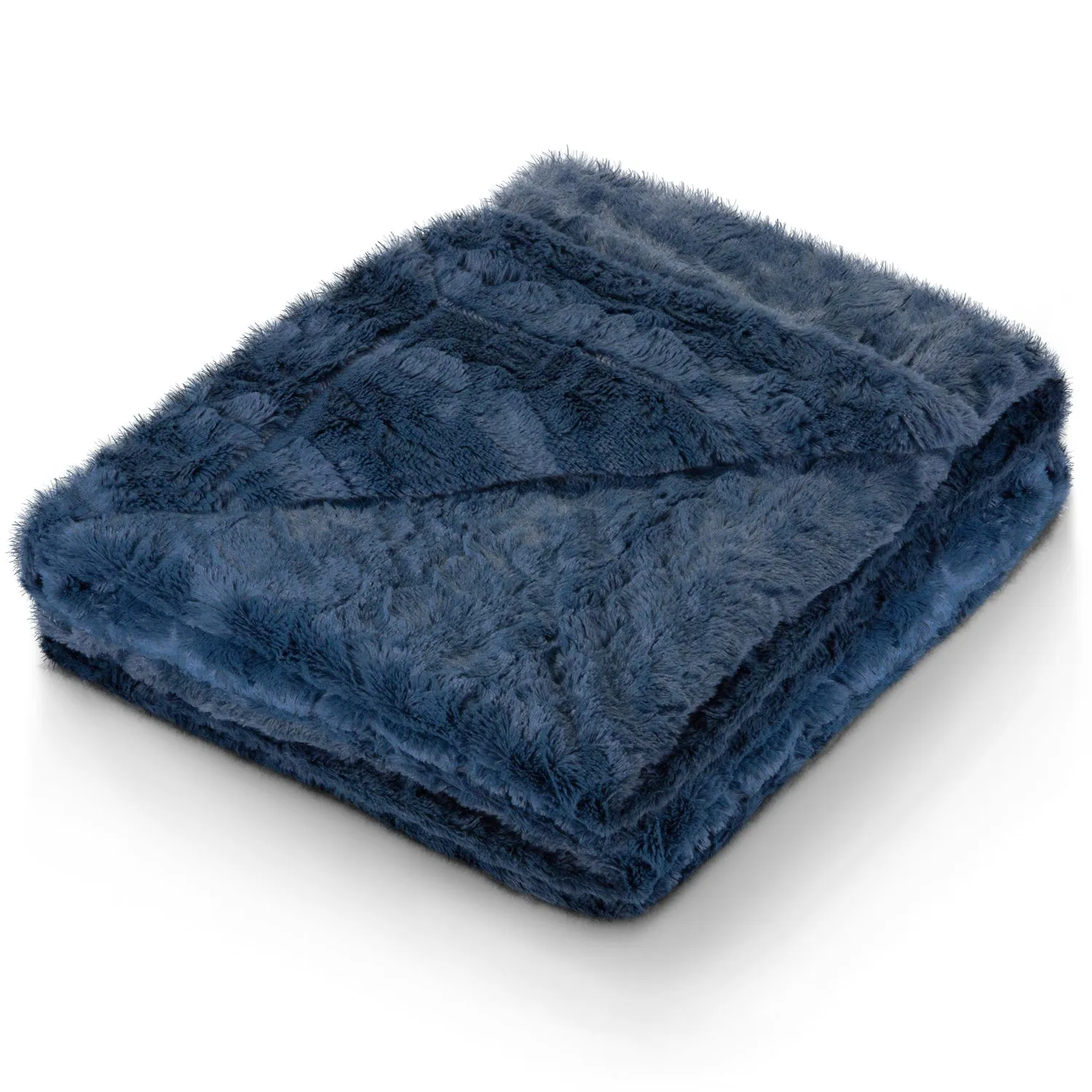Luxury Faux Fur Throw Blanket