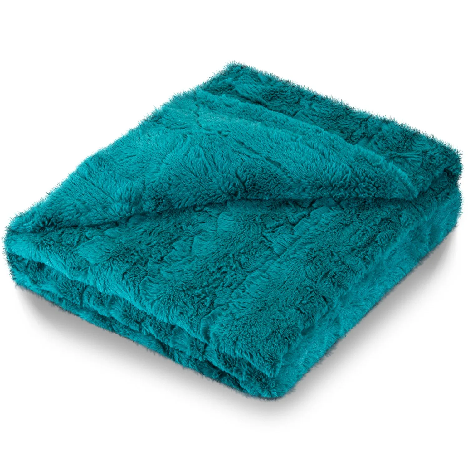 Luxury Faux Fur Throw Blanket