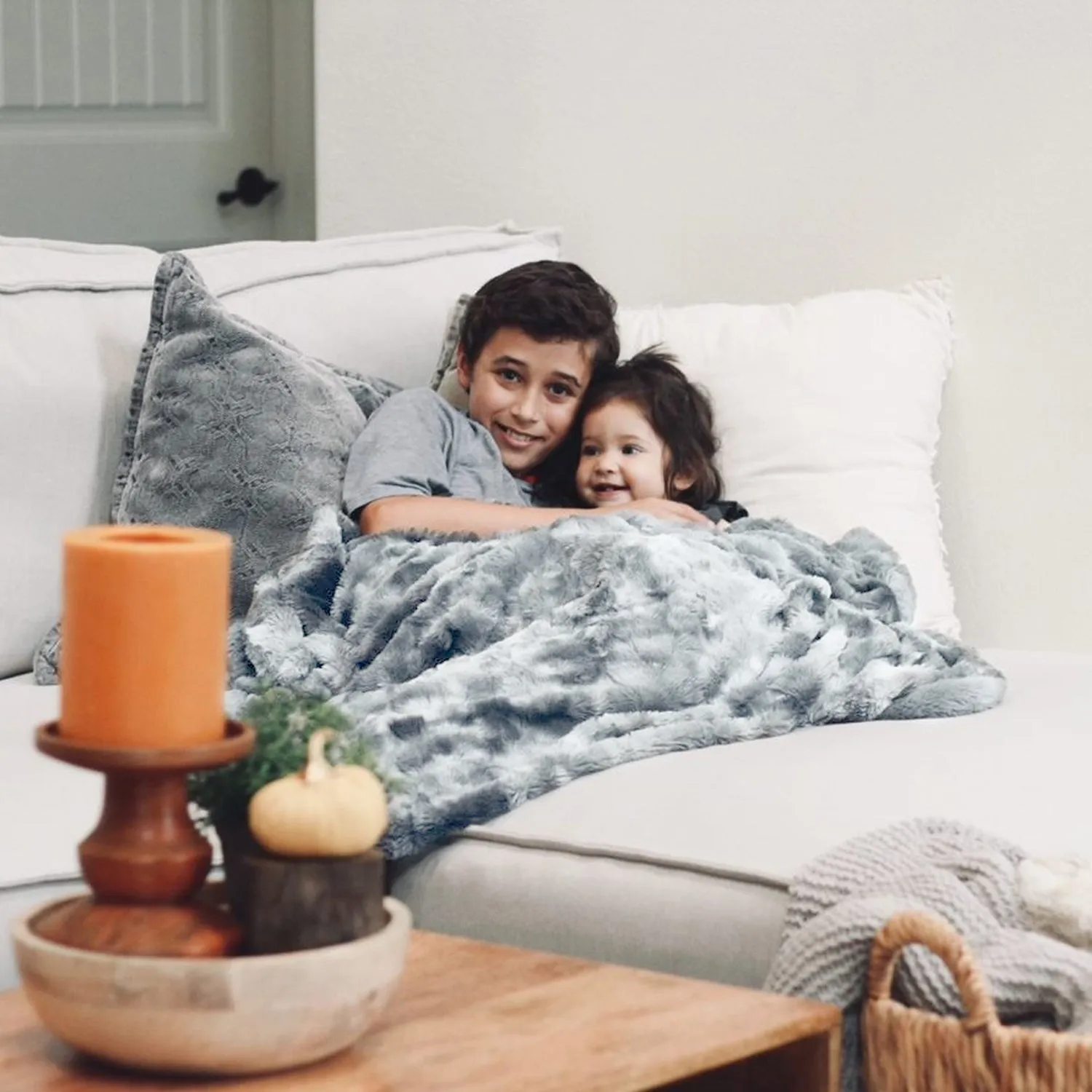 Luxury Faux Fur Throw Blanket