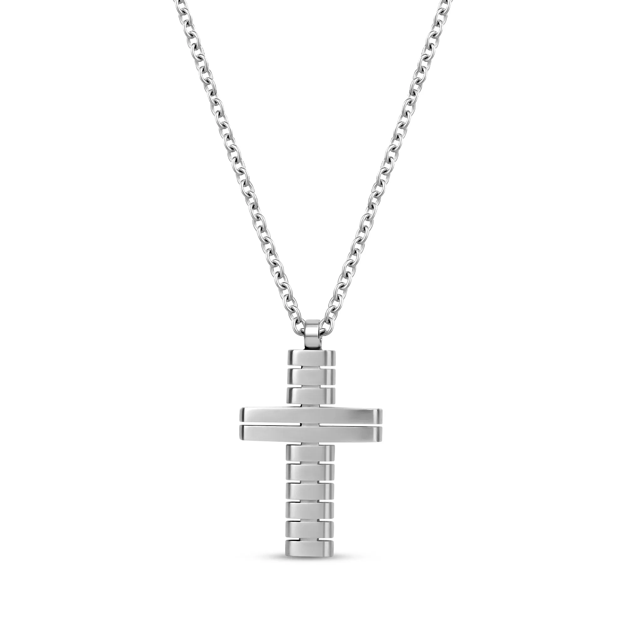 Matte Cross Pendant