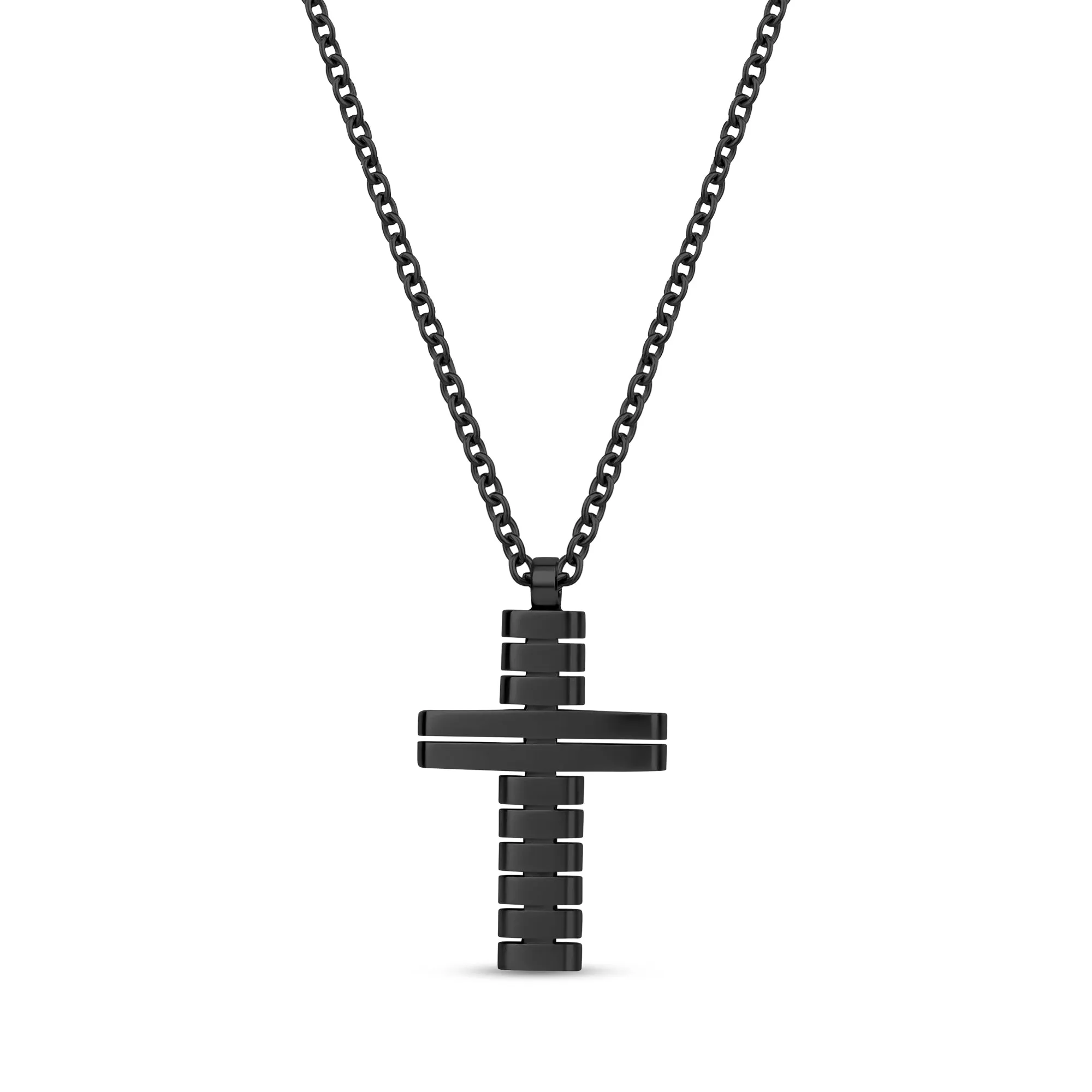Matte Cross Pendant
