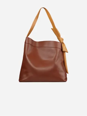 Muse Cactus Leather Vegan Tote Bag | Chestnut