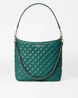 MZ Wallace - Crosby Hobo (Emerald)