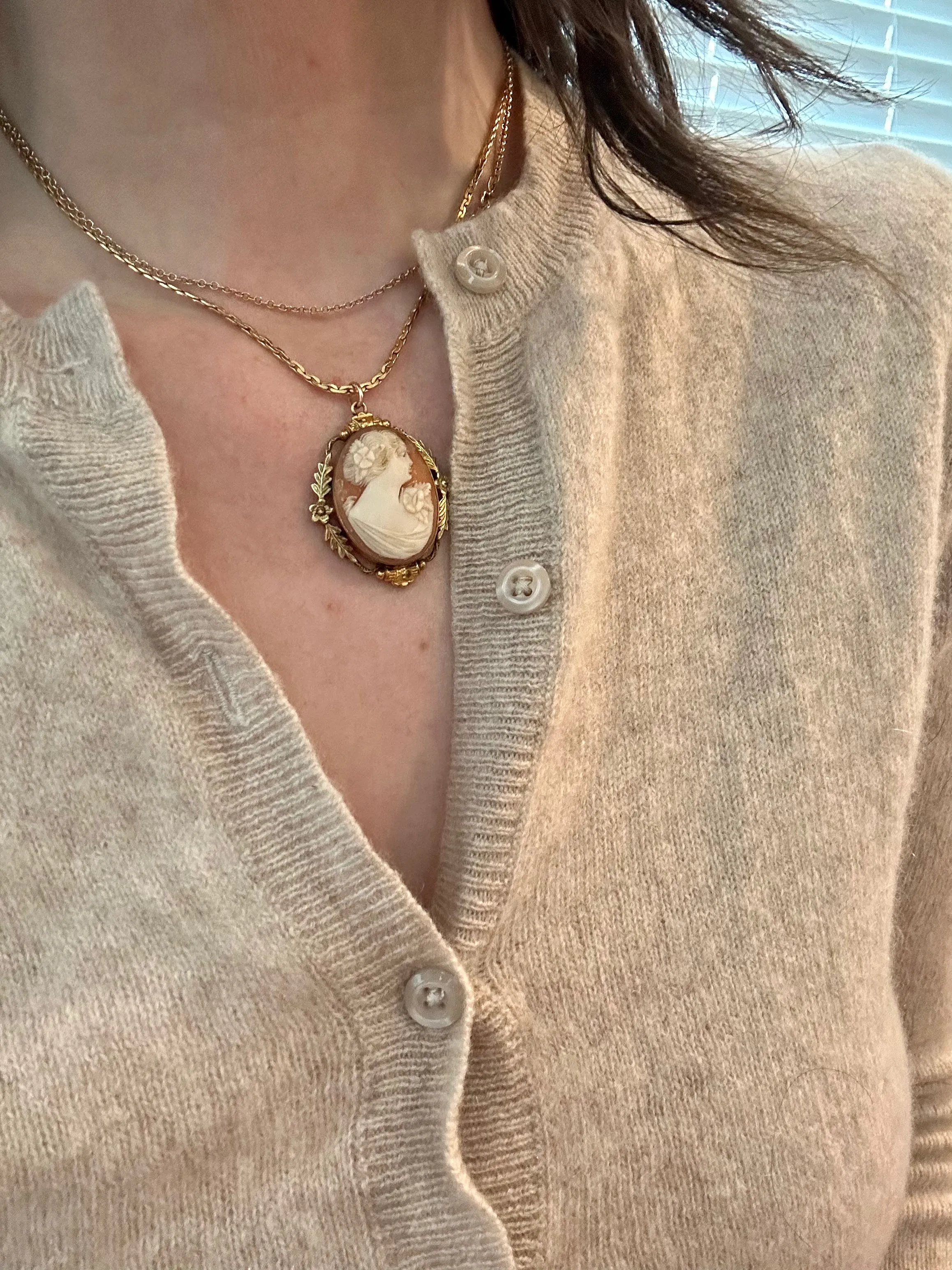 Natalie Cameo Locket
